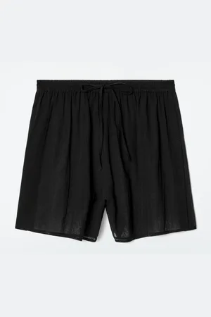 COS Crinkled Cotton Beach Shorts