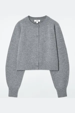 COS Cropped Wool Cardigan