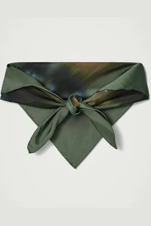 COS Printed Silk Scarf