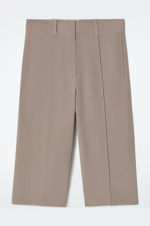 COS Tailored Silk Shorts