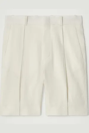 COS Tailored Linen-Blend Shorts in