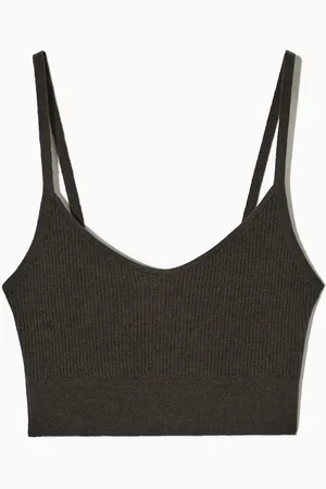 COS Ribbed Wool Bralette