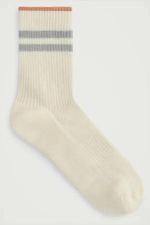 COS Striped Sports Socks