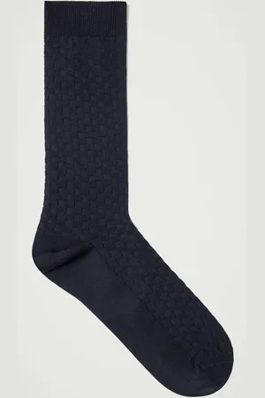 COS Woven-Check Tailoring Socks