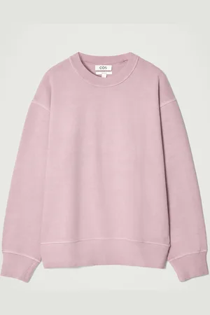 COS Relaxed Washed-Cotton Sweatshirt in