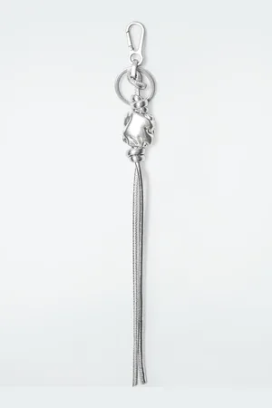 COS Quilted Beaded Leather Charm