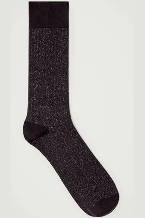 COS Glittered Ribbed Socks