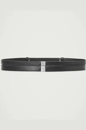 COS The Double-Strap Leather Belt