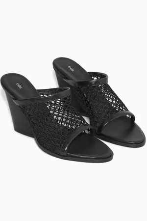 COS Mesh Wedge Sandals