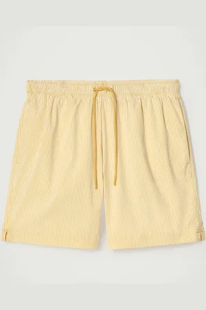 COS Striped Seersucker Swim Shorts