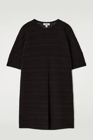 COS Pleated Knitted Mini Dress