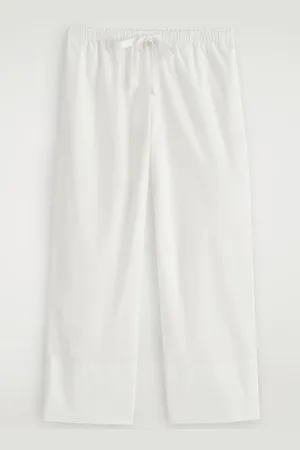 COS Drawstring Cotton Trousers