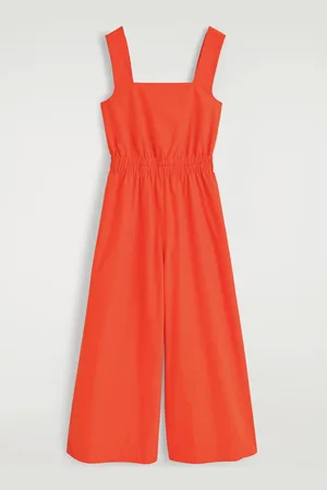 COS Gathered Open-Back Jumpsuit