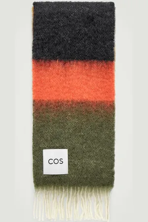 COS Colour-Block Mohair Scarf