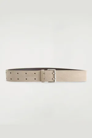 COS Double-Prong Suede Belt