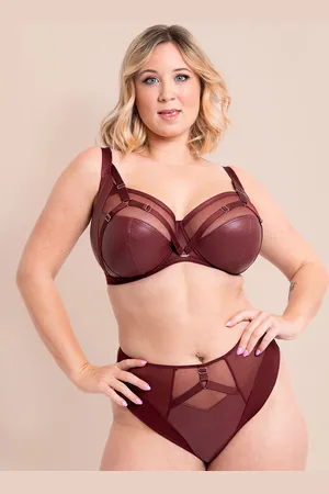 Curvy Kate Enclose Balcony Side Support Bra Oxblood