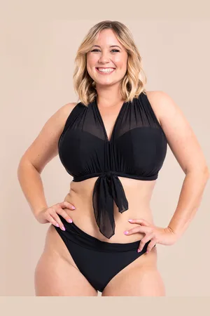 Curvy Kate Wrapsody Bandeau Strapless Multiway Bikini Black