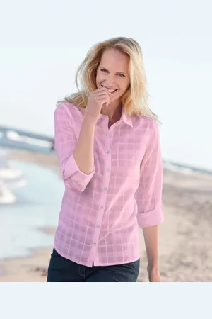 Damart Check Blouse