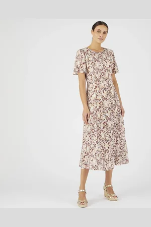 Damart Crinkle Printed Dress