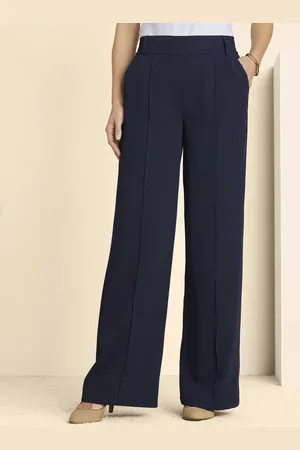 Damart Pull-on Wide-leg Trousers