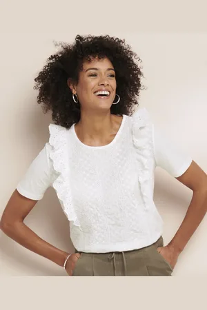 Damart Frill Trim T-shirt