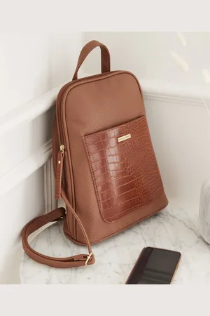 Damart Faux Croc Backpack