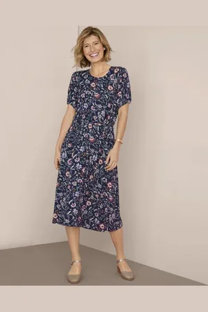 Damart Printed Jersey Dress