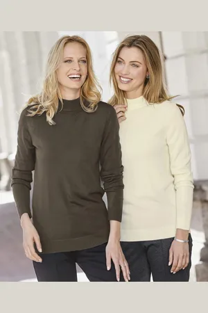Damart Pack of 2 Turtleneck Jumpers