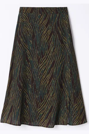 Damart Zebra Print Skirt