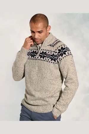 Damart Brook Taverner Fairisle Crew Neck Jumper