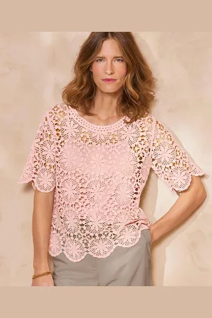 Damart Crochet Top