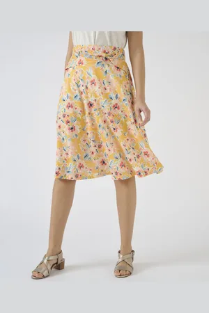Damart Jersey Floral Skirt