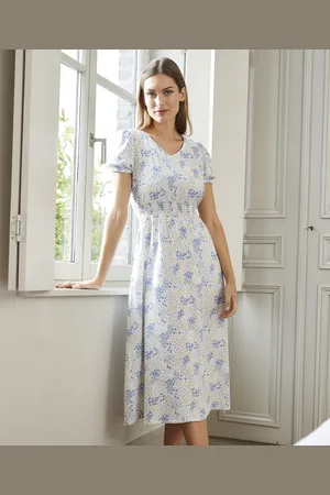 Damart Print Tea Dress