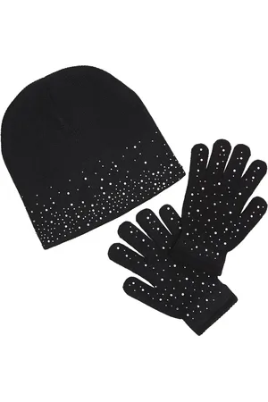 Damart Sparkle Hat & Glove Set