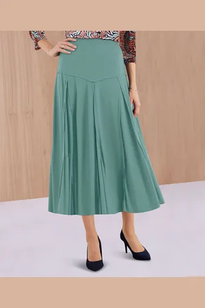 Damart Jersey Panelled Skirt