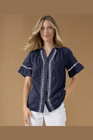 Damart Embroidered Blouse