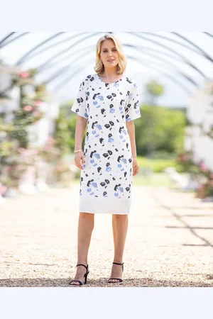 Damart Floral Printed Shift Dress