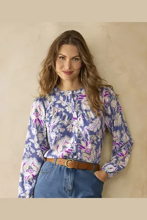 Damart Floral Print Blouse