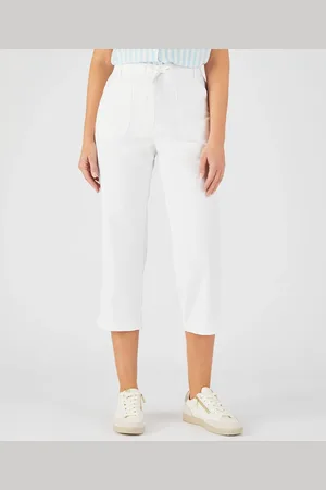 Damart Crop Cotton Rich Pull-on Trousers