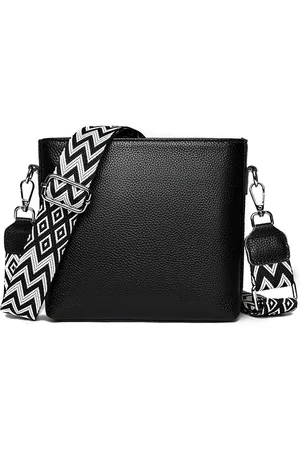 Damart Envy - Leather Shoulder Bag Patterned Strap