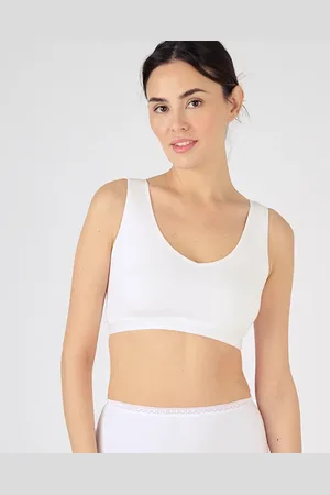 Damart Pack of 2 Reversible Crop Tops
