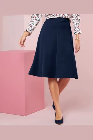 Damart Pull-on Flare Skirt