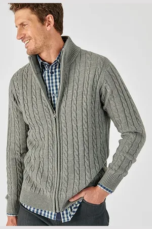 Damart Cable Cardigan