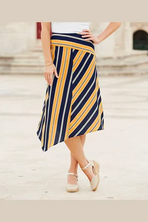 Damart Stripe Skirt