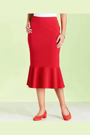 Damart Peplum Hem Skirt