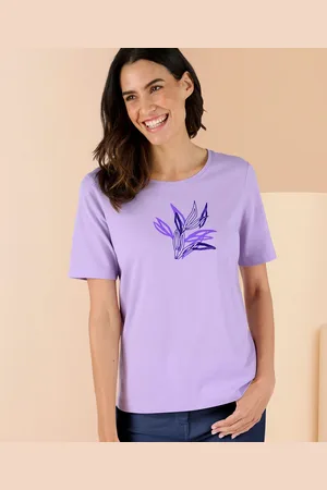Damart Leaf Print T-shirt