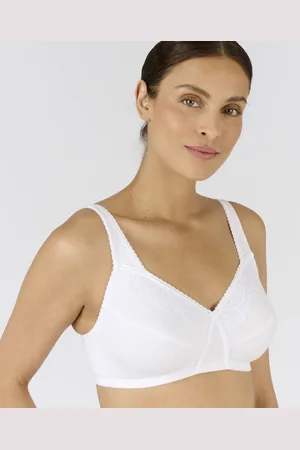 Damart Pack of 2 Non-wired Lace Trim Bras