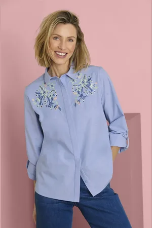 Damart Embroidered Blouse