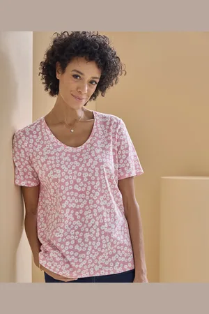 Damart Skin Soft Scoop neck Short Sleeved T-shirt