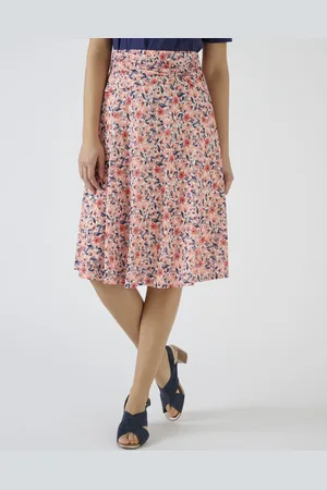 Damart Jersey Floral Skirt